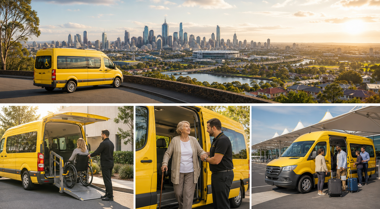 Melbourne-wide maxi taxi service